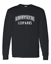 Load image into Gallery viewer, Lafayette Leopards Paw Long Sleeve T-Shirt - Black
