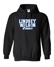 Load image into Gallery viewer, Lindsey Wilson College Alumni Hooded Sweatshirt - Black

