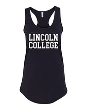 Load image into Gallery viewer, Lincoln College Ladies Tank Top - Black
