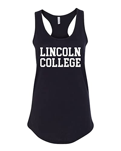 Lincoln College Ladies Tank Top - Black