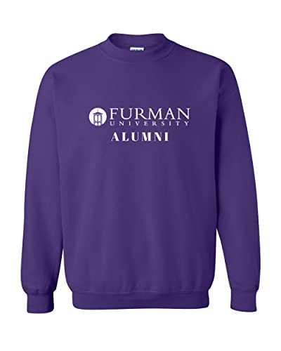 Furman University Alumni Crewneck Sweatshirt - Purple