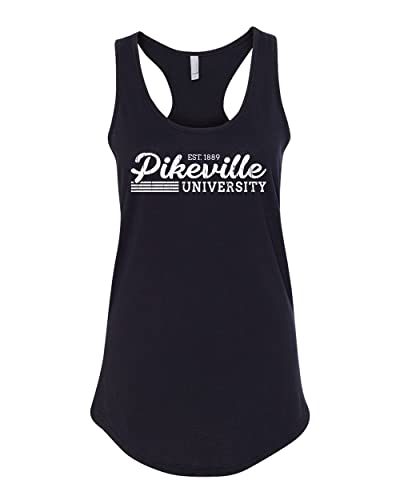 Vintage University of Pikeville Ladies Tank Top - Black