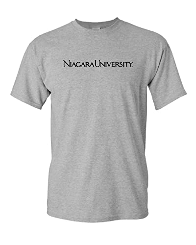 Niagara University T-Shirt - Sport Grey