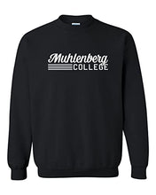 Load image into Gallery viewer, Muhlenberg College Crewneck Sweatshirt - Black
