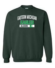 Load image into Gallery viewer, Eastern Michigan Eagles Alumni Two Color Crewneck Sweatshirt - Forest Green
