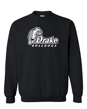 Load image into Gallery viewer, Drake University Bulldogs Crewneck Sweatshirt - Black
