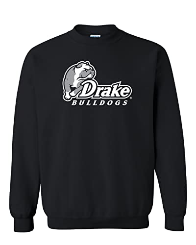 Drake University Bulldogs Crewneck Sweatshirt - Black