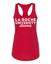 Load image into Gallery viewer, La Roche University Alumni Ladies Racer Tank Top - Red
