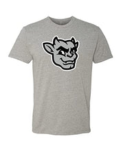 Load image into Gallery viewer, Bradley University Kaboom Full Color Soft Exclusive T-Shirt - Dark Heather Gray
