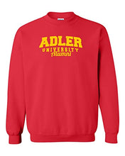 Load image into Gallery viewer, Vintage Adler University Alumni Crewneck Sweatshirt - Red
