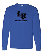 Load image into Gallery viewer, Lincoln 1 Color LU Long Sleeve T-Shirt - Royal
