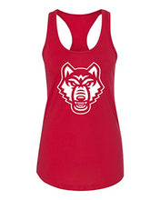 Load image into Gallery viewer, University of West Georgia Mascot Ladies Tank Top - Red
