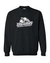 Load image into Gallery viewer, Caldwell University Cougars Crewneck Sweatshirt - Black

