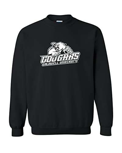 Caldwell University Cougars Crewneck Sweatshirt - Black