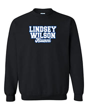 Load image into Gallery viewer, Lindsey Wilson College Alumni Crewneck Sweatshirt - Black
