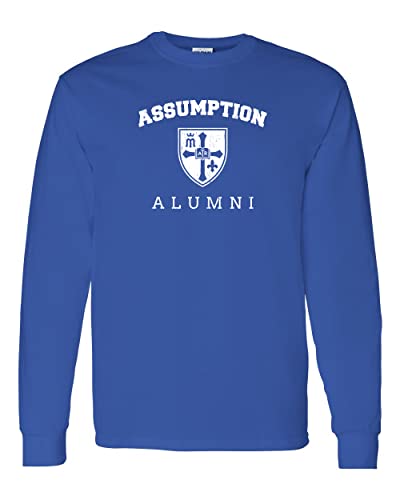 Assumption University Alumni Long Sleeve Shirt - Royal