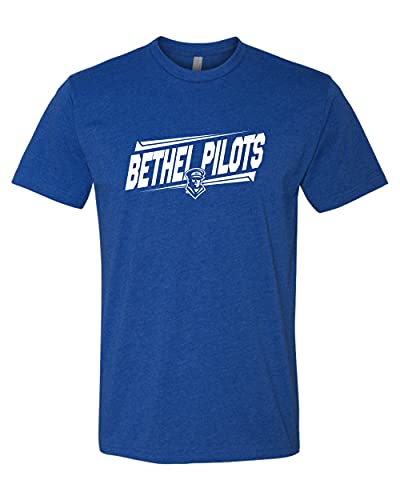 Bethel Pilots Slant One Color Exclusive Soft Shirt - Royal