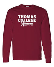 Load image into Gallery viewer, Thomas College Alumni Long Sleeve Shirt - Cardinal Red
