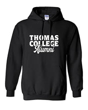 Load image into Gallery viewer, Thomas College Alumni Hooded Sweatshirt - Black

