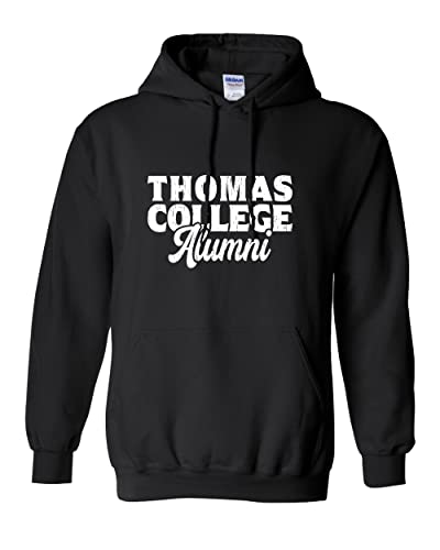Thomas College Alumni Hooded Sweatshirt - Black