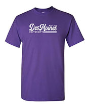 Load image into Gallery viewer, Vintage Des Moines University T-Shirt - Purple
