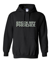 Load image into Gallery viewer, Wisconsin-Green Bay Phoenix Hooded Sweatshirt - Black
