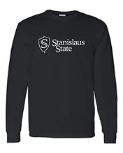 Load image into Gallery viewer, Stanislaus State Long Sleeve T-Shirt - Black
