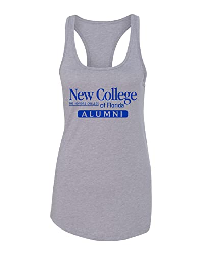 New College of Florida Alumni Ladies Tank Top - Heather Grey