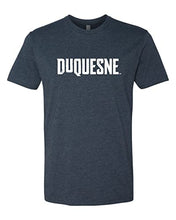 Load image into Gallery viewer, Vintage Duquesne Dukes Soft Exclusive T-Shirt - Midnight Navy
