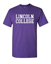 Load image into Gallery viewer, Lincoln College T-Shirt - Purple
