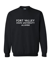 Load image into Gallery viewer, Fort Valley State University Alumni Crewneck Sweatshirt - Black
