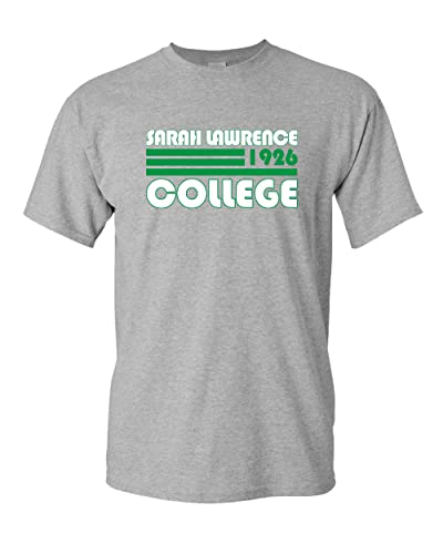 Retro Sarah Lawrence College T-Shirt - Sport Grey