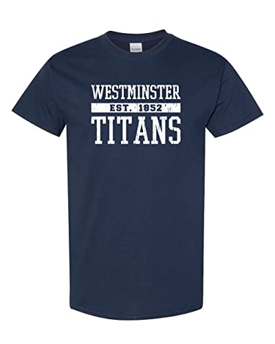 Westminster Est 1852 T-Shirt - Navy