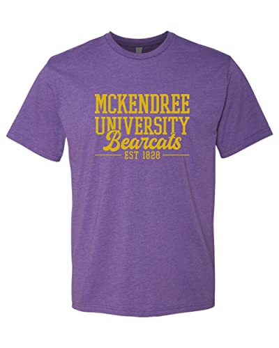 Vintage McKendree Universit Exclusive Soft Shirt - Purple Rush