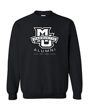 Load image into Gallery viewer, Marquette University Alumni Crewneck Sweatshirt - Black
