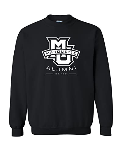 Marquette University Alumni Crewneck Sweatshirt - Black