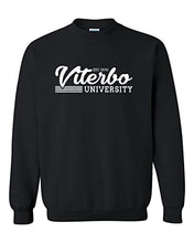 Load image into Gallery viewer, Vintage Viterbo University Crewneck Sweatshirt - Black
