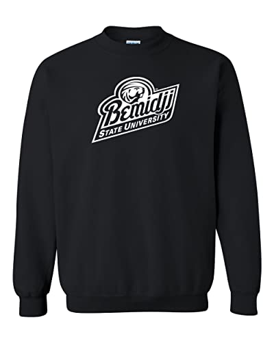 Bemidji State U University Crewneck Sweatshirt - Black