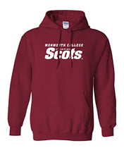Load image into Gallery viewer, Monmouth College Fighting Scots Hooded Sweatshirt - Cardinal Red
