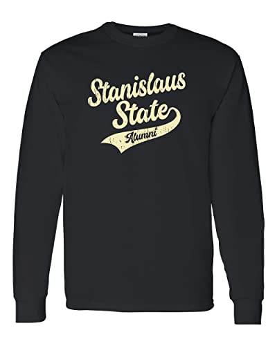Stanislaus State Alumni Long Sleeve T-Shirt - Black