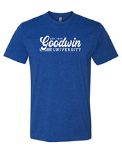 Load image into Gallery viewer, Vintage Goodwin University Soft Exclusive T-Shirt - Royal
