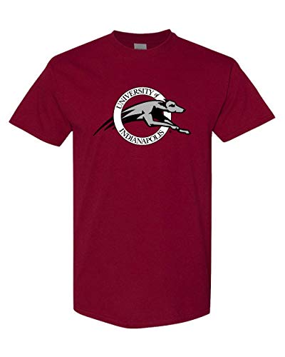 University of Indianapolis Full Circle Logo T-Shirt - Cardinal Red