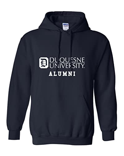 Duquesne University Alumni Hooded Sweatshirt - Navy