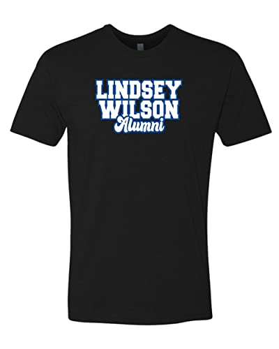 Lindsey Wilson College Alumni Soft Exclusive T-Shirt - Black
