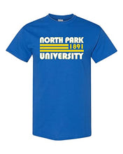 Load image into Gallery viewer, Retro North Park University T-Shirt - Royal
