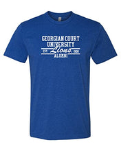 Load image into Gallery viewer, Georgian Court University Alumni Exclusive Soft Shirt - Royal
