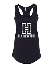 Load image into Gallery viewer, Hartwick College H Ladies Tank Top - Black
