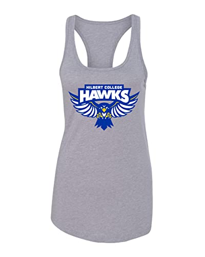 Hilbert College Full Color Ladies Tank Top - Heather Grey