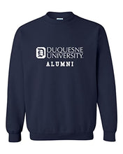 Load image into Gallery viewer, Duquesne University Alumni Crewneck Sweatshirt - Navy

