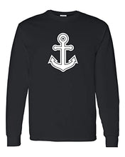 Load image into Gallery viewer, Mercyhurst University Anchor Long Sleeve T-Shirt - Black
